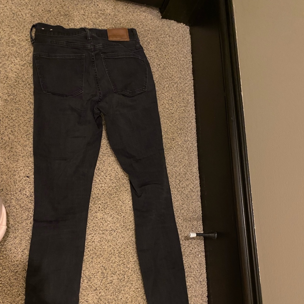 Madewell 9" High-Rise Skinny ripped Jean